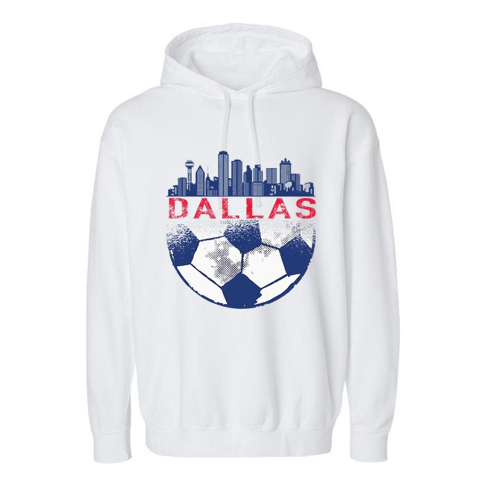 Dallas Texas Fan Fc Garment-Dyed Fleece Hoodie