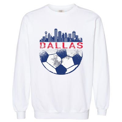 Dallas Texas Fan Fc Garment-Dyed Sweatshirt