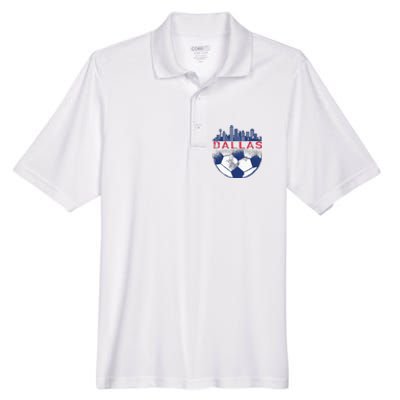 Dallas Texas Fan Fc Men's Origin Performance Pique Polo