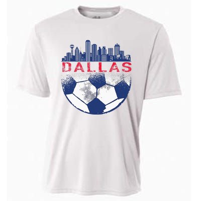 Dallas Texas Fan Fc Cooling Performance Crew T-Shirt