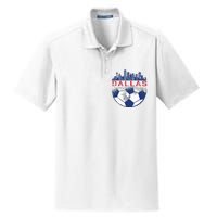 Dallas Texas Fan Fc Dry Zone Grid Polo