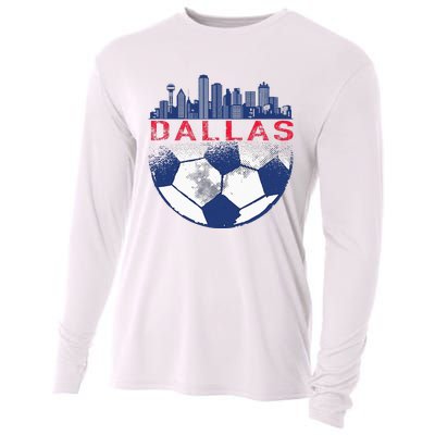 Dallas Texas Fan Fc Cooling Performance Long Sleeve Crew