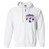 Dallas Texas Fan Fc Full Zip Hoodie