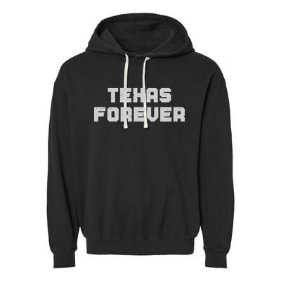 Distressed Texas Forever Garment-Dyed Fleece Hoodie