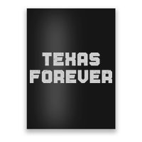 Distressed Texas Forever Poster
