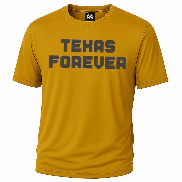Distressed Texas Forever Cooling Performance Crew T-Shirt