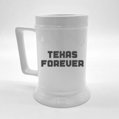 Distressed Texas Forever Beer Stein