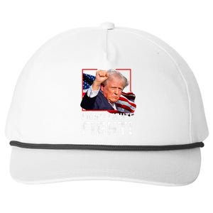 Donald Trump Fight Fighting Fighters Supporters Americans Snapback Five-Panel Rope Hat