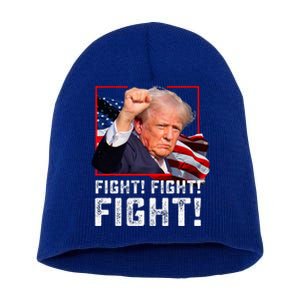 Donald Trump Fight Fighting Fighters Supporters Americans Short Acrylic Beanie