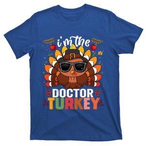 Doctor Turkey Family Matching Group Thanksgiving Day Pilgrim Gift T-Shirt