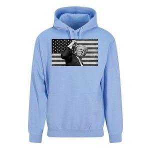 Donald Trump Fight Freedom Usa Flag Unisex Surf Hoodie