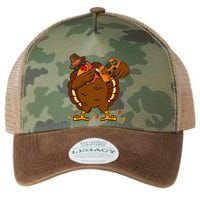 Dabbing Turkey Funny Thanksgiving Playing Video Game Legacy Tie Dye Trucker Hat