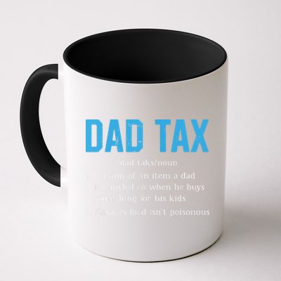 Dad Tax Funny Dad Tax Definition Fathers Day Mug