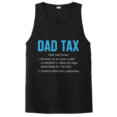 Dad Tax Funny Dad Tax Definition Fathers Day PosiCharge Competitor Tank