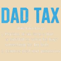 Dad Tax Funny Dad Tax Definition Fathers Day Doggie Tank