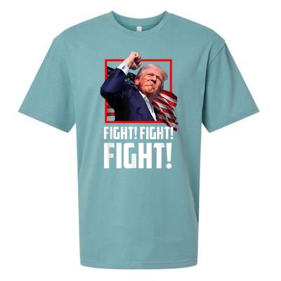 Donald Trump Fight Fighting Fighters Supporters Americans Sueded Cloud Jersey T-Shirt