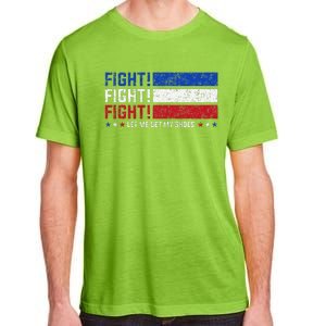 Donald Trump Fight Fist 2024 Let Me Get My Shoes Trump Adult ChromaSoft Performance T-Shirt