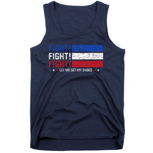 Donald Trump Fight Fist 2024 Let Me Get My Shoes Trump Tank Top