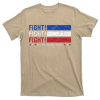 Donald Trump Fight Fist 2024 Let Me Get My Shoes Trump T-Shirt