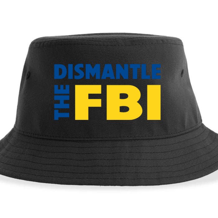 Dismantle The FBI Sustainable Bucket Hat