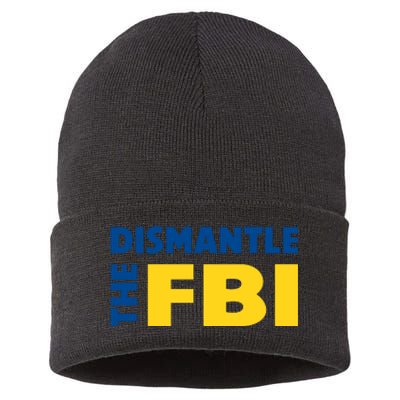 Dismantle The FBI Sustainable Knit Beanie