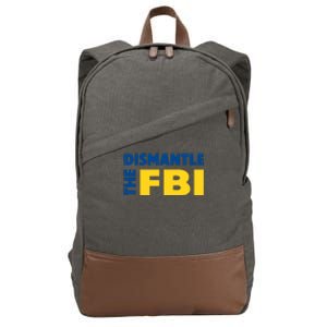 Dismantle The FBI Cotton Canvas Backpack