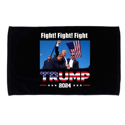 Donald Trump Fight Fighting Fighters Supporters Americans Microfiber Hand Towel