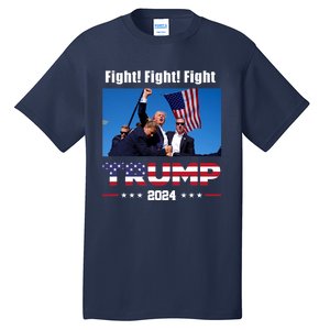 Donald Trump Fight Fighting Fighters Supporters Americans Tall T-Shirt