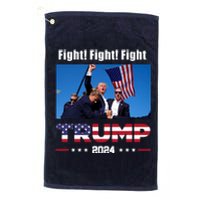 Donald Trump Fight Fighting Fighters Supporters Americans Platinum Collection Golf Towel