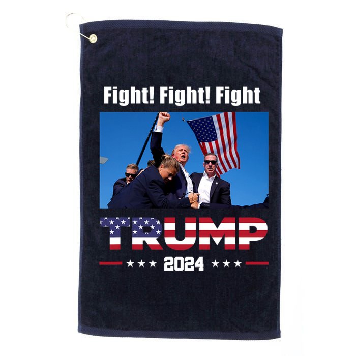 Donald Trump Fight Fighting Fighters Supporters Americans Platinum Collection Golf Towel