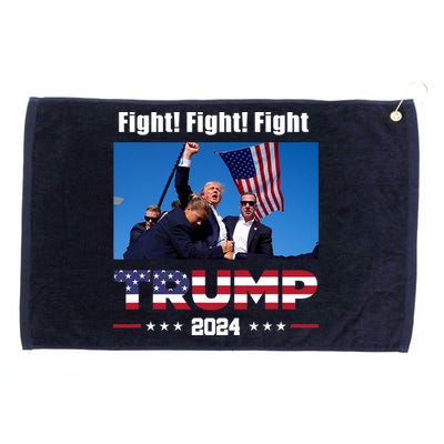 Donald Trump Fight Fighting Fighters Supporters Americans Grommeted Golf Towel