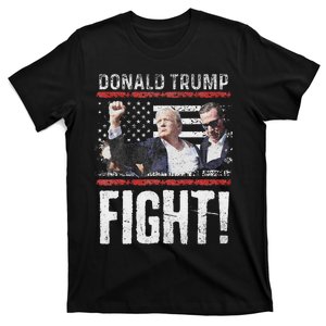 Donald Trump Fist American Flagtee Trump Fight T-Shirt