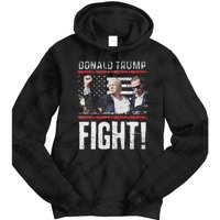 Donald Trump Fist American Flagtee Trump Fight Tie Dye Hoodie