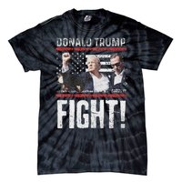 Donald Trump Fist American Flagtee Trump Fight Tie-Dye T-Shirt