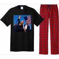 Donald Trump Fight Fist 2024 Pajama Set