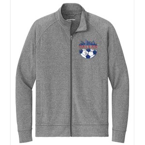 Dallas Texas Fan Fc Stretch Full-Zip Cadet Jacket