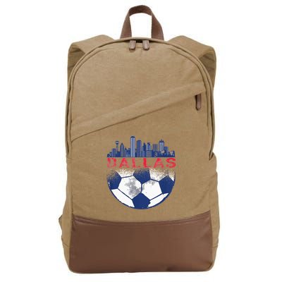 Dallas Texas Fan Fc Cotton Canvas Backpack