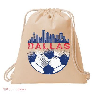 Dallas Texas Fan Fc Drawstring Bag