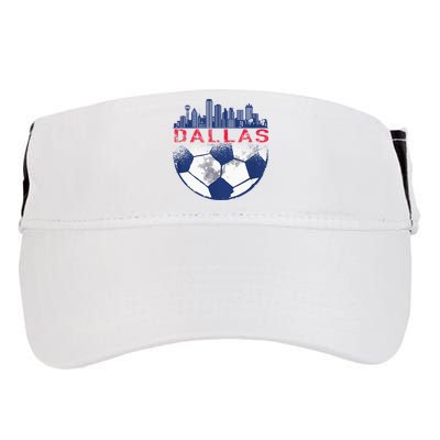 Dallas Texas Fan Fc Adult Drive Performance Visor