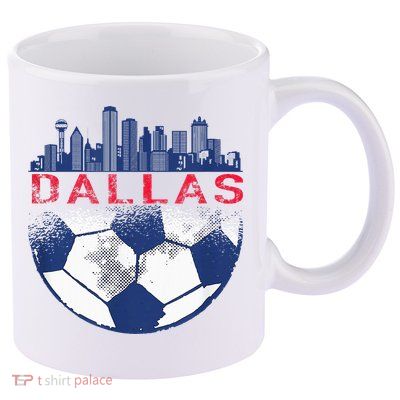 Dallas Texas Fan Fc 11oz C Handle Ceramic Mug