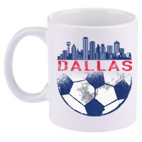 Dallas Texas Fan Fc 11oz C Handle Ceramic Mug