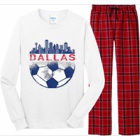 Dallas Texas Fan Fc Long Sleeve Pajama Set