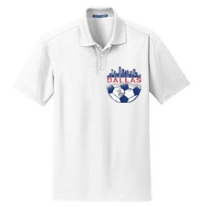 Dallas Texas Fan Fc Dry Zone Grid Polo