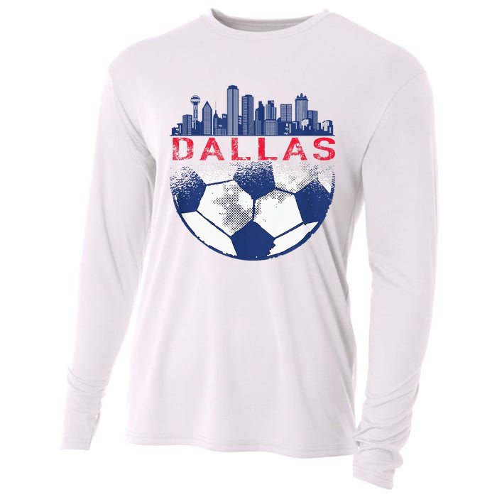 Dallas Texas Fan Fc Cooling Performance Long Sleeve Crew