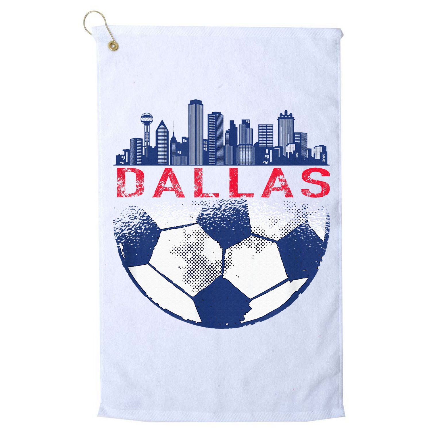 Dallas Texas Fan Fc Golf Towel