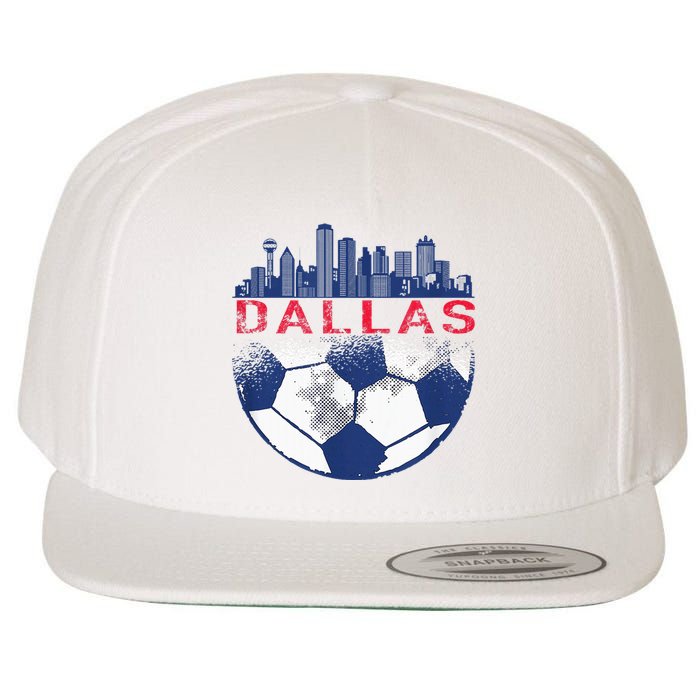 Dallas Texas Fan Fc Wool Snapback Cap