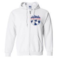 Dallas Texas Fan Fc Full Zip Hoodie