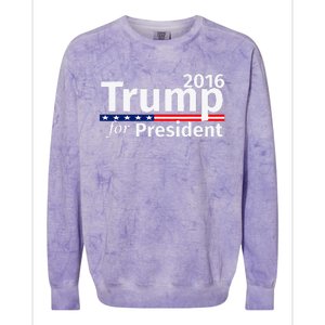 Donald Trump For President 2024 Republican Colorblast Crewneck Sweatshirt