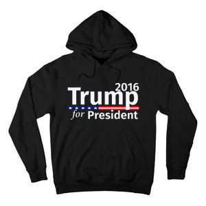 Donald Trump For President 2024 Republican Tall Hoodie