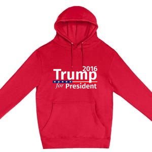 Donald Trump For President 2024 Republican Premium Pullover Hoodie